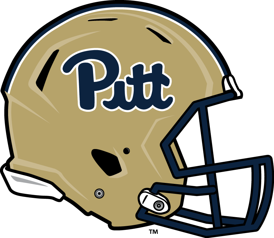 Pittsburgh Panthers 2016-2018 Helmet iron on transfers for T-shirts